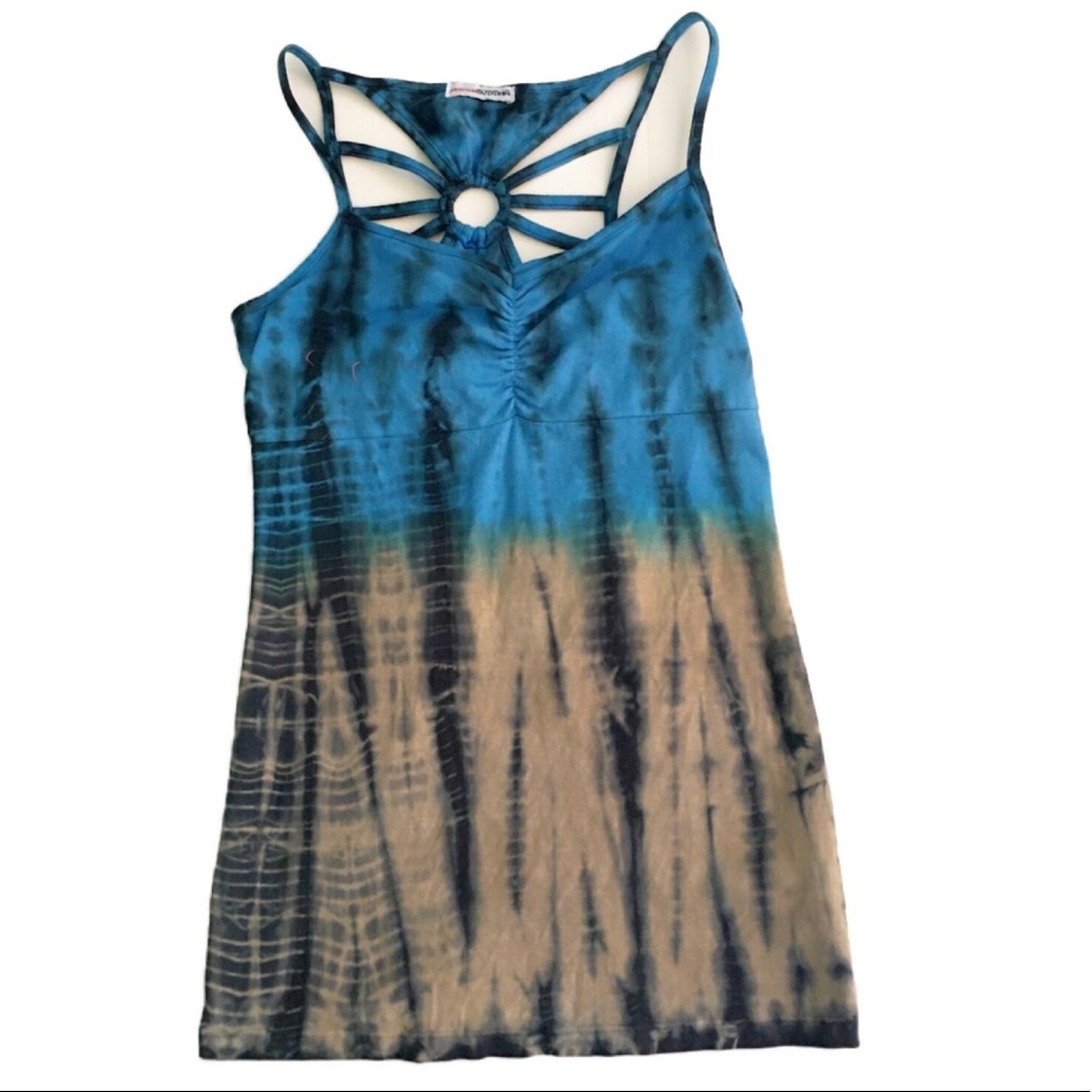 American Buddha Tie dye Tank